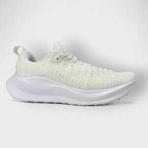 Nike React Infinity Run Flyknit 4 Wide Women’s 7 White FN0880-101 Running Shoe